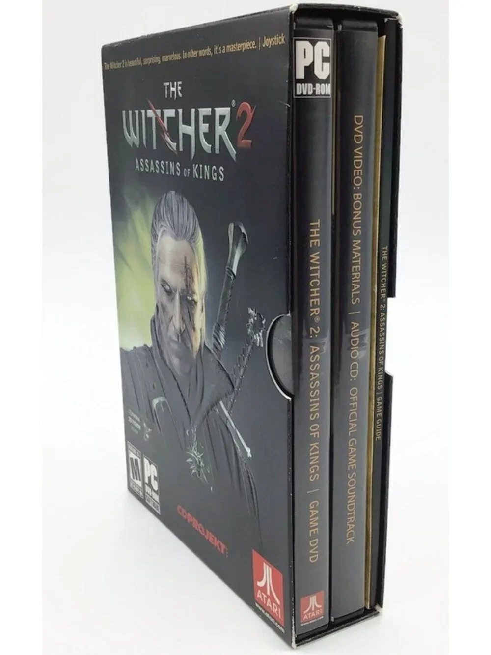 The Witcher 2: Assassins of Kings - 4 Discs, PC DVD-ROM Complete Game